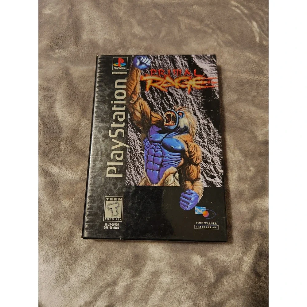 Primal Rage PlayStation 1 /PS1 Long Box NO MANUAL UNTESTED